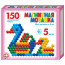 Игра "Магнитная мозаика" 150 элементов 5 цветов (ДК) арт 00960 - 