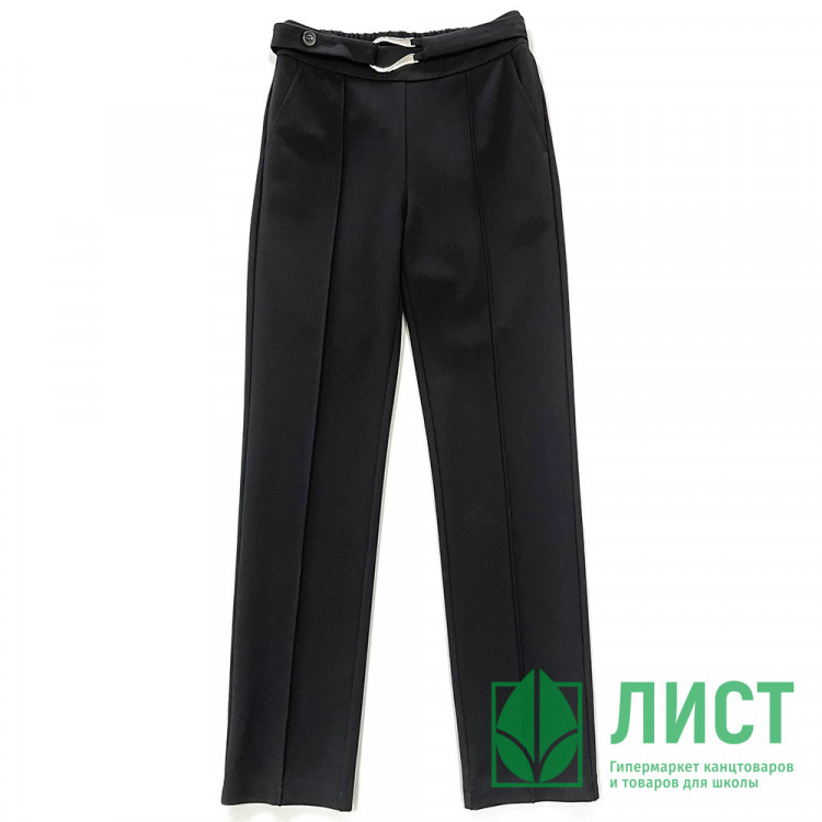 Брюки для девочки (Kevin Young) артикул T107328  размер 34/134-44/164 цвет черный