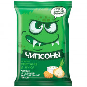 Чипсы "Чипсоны" сметана с луком 40г арт.БЧ119