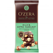 Шоколад "OZera" 90г цельный фундук арт.ПШ526