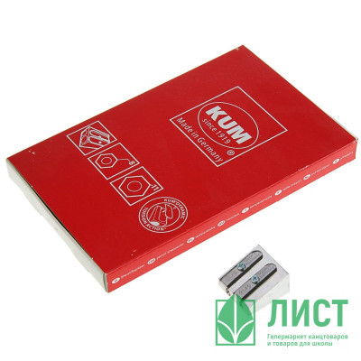 Точилка металлическая (KUM) клиновидная двойная арт.E1040501 (Ст.12) Точилка металлическая (KUM) клиновидная двойная арт.E1040501 (Ст.12)