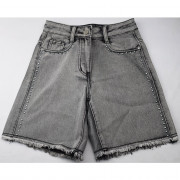 Шорты для девочки артикул Deloras 22535 размер 34/134-44/164 цвет темно-серый