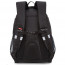Рюкзак для мальчика (Grizzly) арт.RB-259-3/1 черный-красный 27х40х16см - 