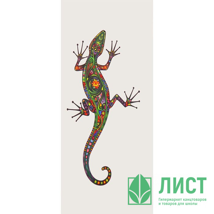 Татуировка на тело "Ящерица" 5,5*12см арт.2968469