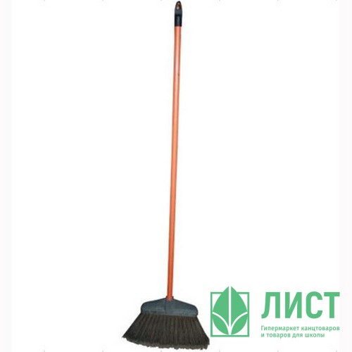 Метла полипропиленовая плоская с черенком