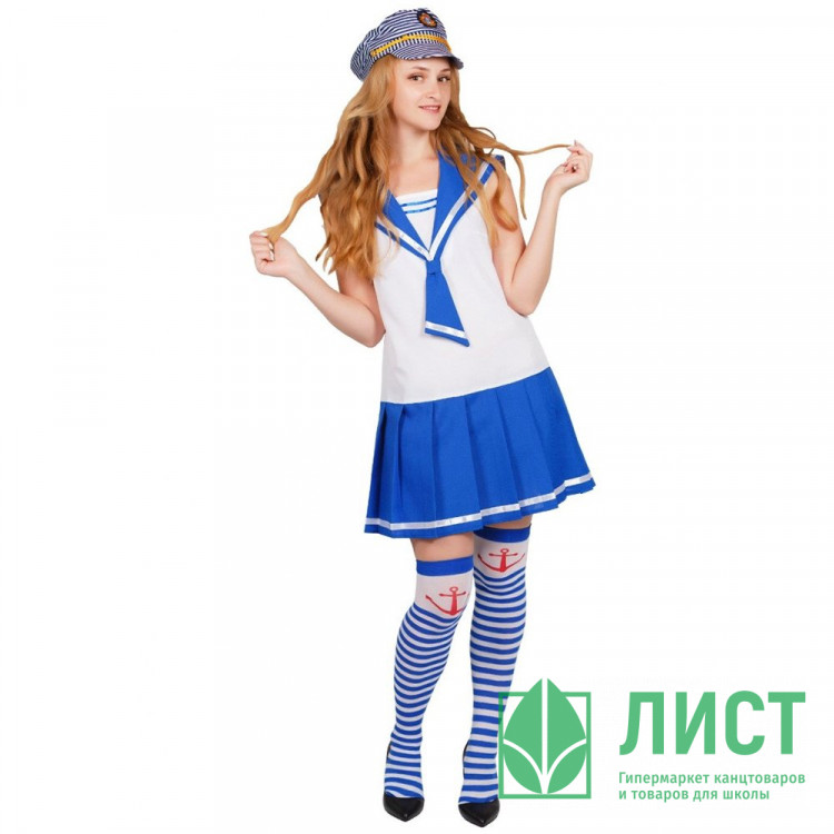 Украшение новогоднее Морячка (кепка,платье,чулки) р.44