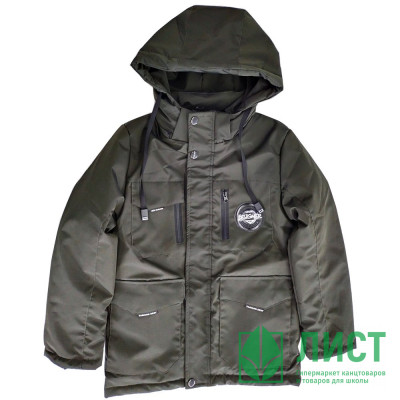 Куртка осенняя для мальчика (MULTIBRAND) арт.lfy-DL-B6-2 размерный ряд 38/146-46/170 цвет зеленый Куртка осенняя для мальчика (MULTIBRAND) арт.lfy-DL-B6-2 размерный ряд 38/146-46/170 цвет зеленый