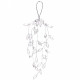 Украшение декор.подвеска "Лиана. Шарм" 27см прозрачная  арт.201-4346