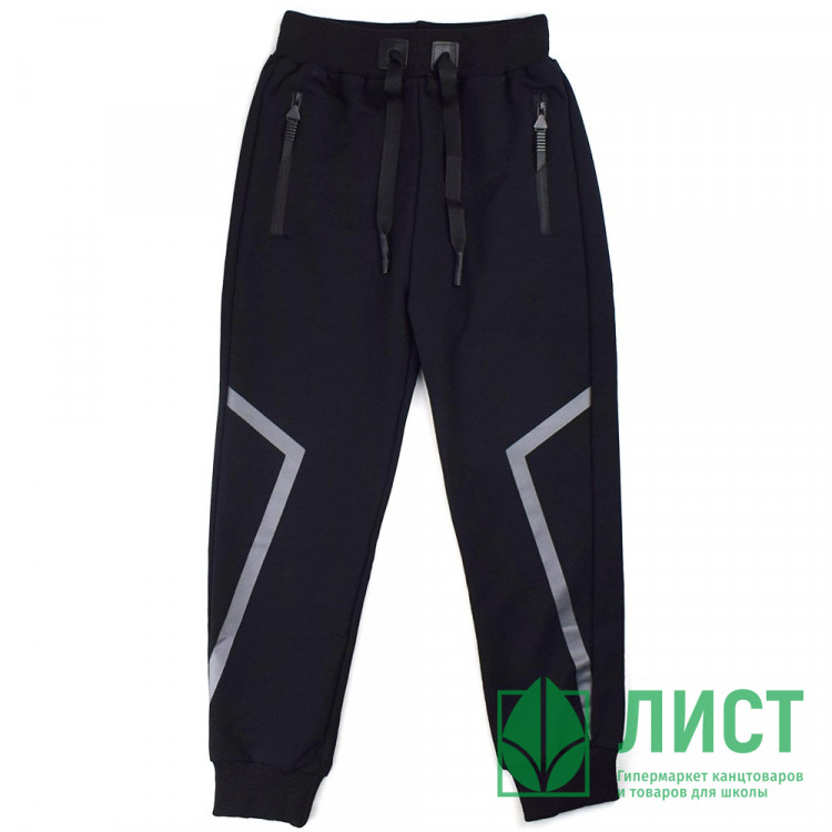 Брюки для мальчика артикул 510 размерный ряд 30/116-46/170 цвет черный