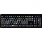 Клавиатура беспроводная Oklick 870S USB черный