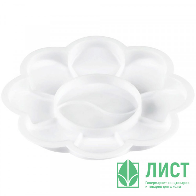 Палитра для смешивания красок (СТАММ) Ромашка белая арт ПА51