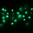 Гирлянда электрическая для дома занавес Бахрома 3*0,3/0,5м 120LEDцвет зеленый (светлый провод) 8режимов арт.183-378 - my_208045