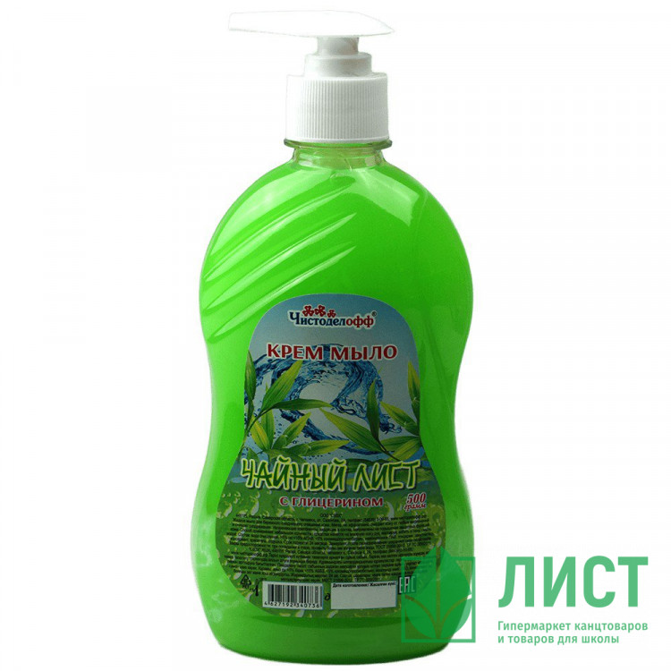 Крем-мыло Mr.Чистоделофф Чайный лист 500мл дозатор