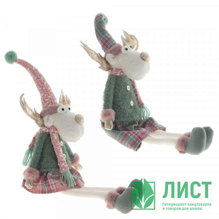 Игрушка декор. "Олень" 24см асс. арт.792872