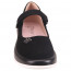 Туфли для девочки (TOM.MIKI) черные верх-искусственная замша подкладка-натуральная кожа размерный ряд 31-38 арт.T-10774-A - 
