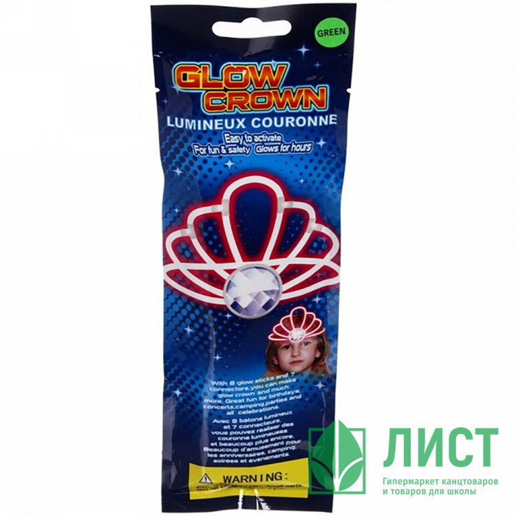 Корона "Принцесса" светящаяся в ассортименте арт.770-0325