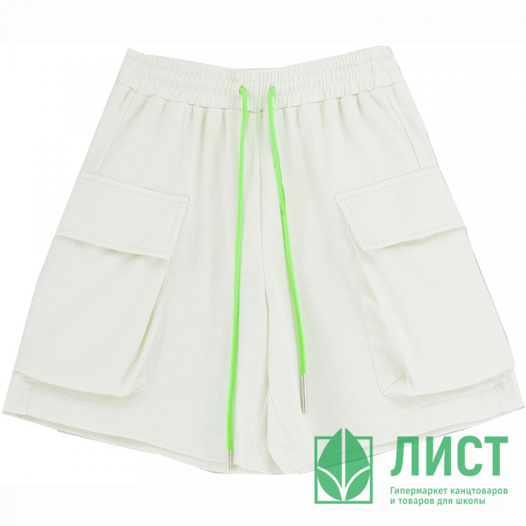 Шорты для девочки арт Deloras 22183 размер 34/134-44/164 цвет кремовый