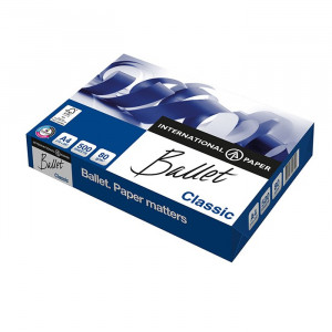 Бумага "BALLET CLASSIC" А4 500л. (80г/м2, белизна CIE 153%) (Светогорский ЦБК) (Ст.5)
