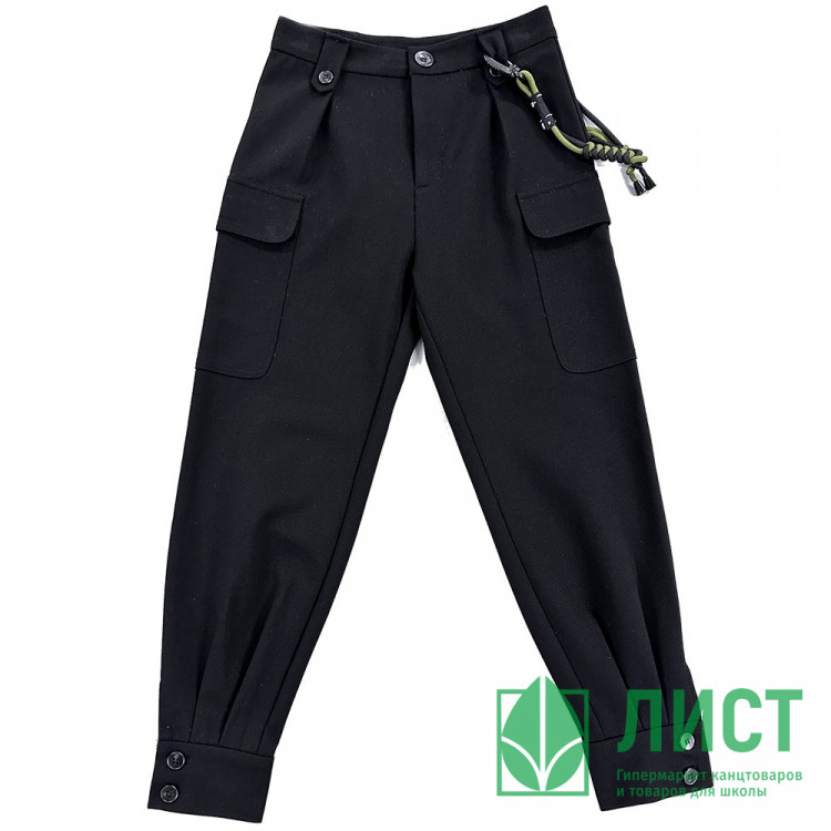 Брюки для девочки (Kevin Young) артикул T97033 размер 44/164-48/176 цвет синий