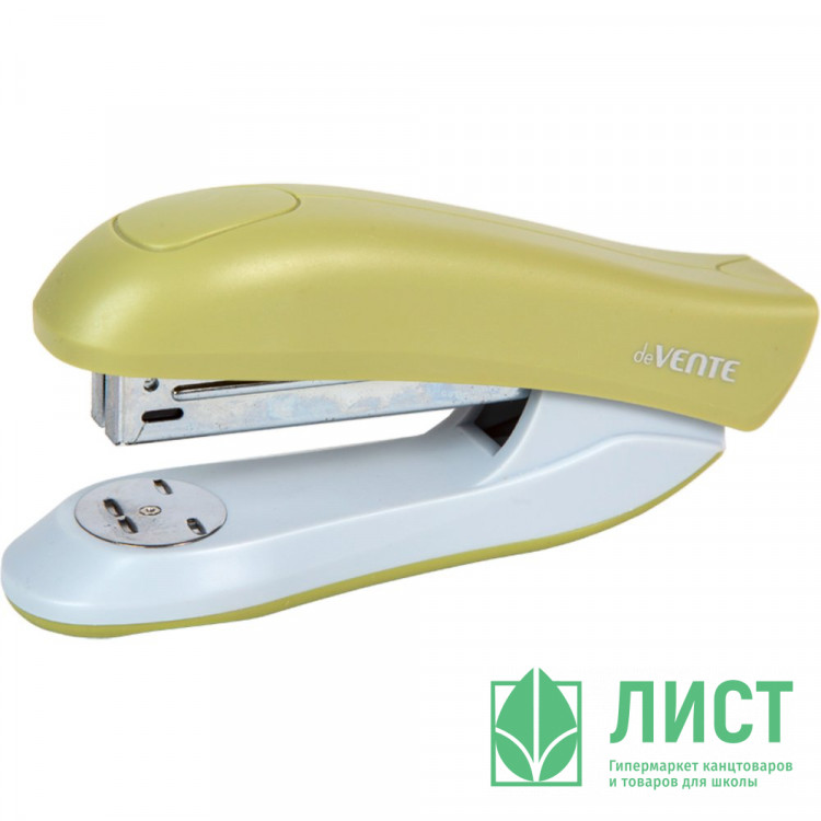 Степлер №24 (20л) пластиковый deVENTE sigNATURE оливковый арт.4142516