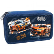 Пенал 2 отделения (Оникс) ПКК 11-5 Спорткары 190х110мм ламинированный картон