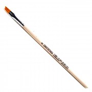 Кисть живописная СИНТЕТИКА НЕЙЛОН (АРТЕКС) №06 отводная со скосом