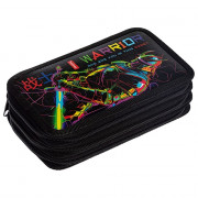 Пенал 3 отделения (Hatber) Color Warrior  190х110мм глянцевая ламинация с таблицей умножения арт.NPn_48111