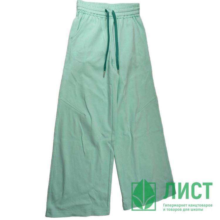 Брюки для девочки артикул Deloras 22178  размер 34/134-44/164 цвет мятный