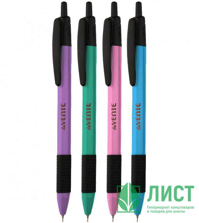 Ручка шариковая автомат (deVENTE) непрозрачный корпус Triolino Pastel синий, 0,7мм, масло арт.5070327 (Ст./432)