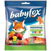 Жев. мармелад BabyFox  "Бегемоты" 70г арт.ВМ367