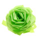 Бант-роза упаковочный 85мм зеленый арт.831637