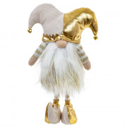 Игрушка декор. "Гном" 33см цв. золотой арт.813479