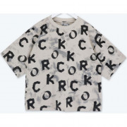 Футболка для мальчика арт.DELORAS 55511 размер 34/134-44/164 цвет серо-бежевый