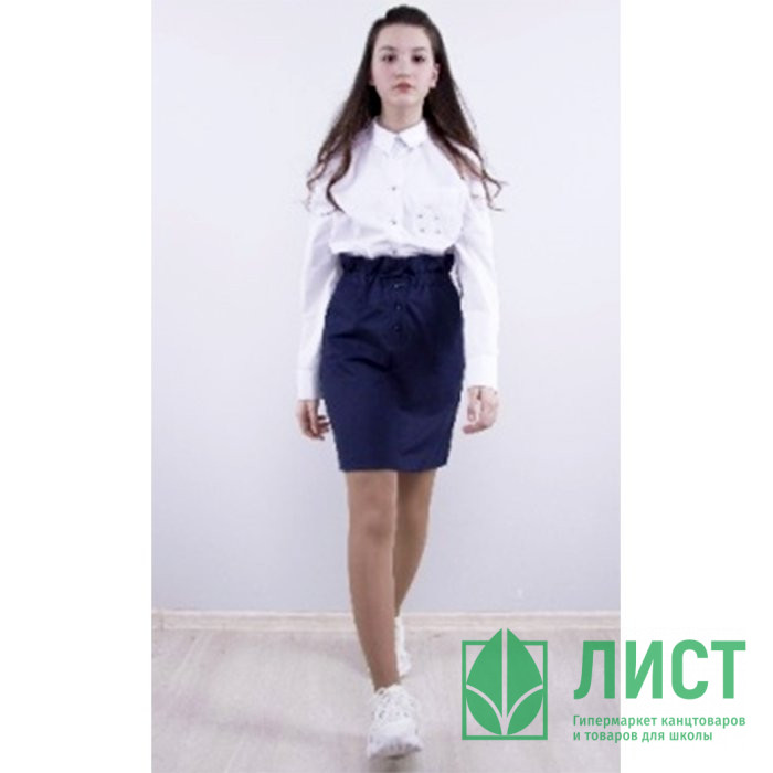 Юбка для девочки (OVAS) арт.4330 размер 38/146-38/152 цвет темно-синий