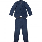 Костюм для мальчика (BROSTEM)  артикул 780-2П (пиджак+брюки) размер 28/128-36/152 цвет синий
