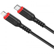 Кабель USB - Lightning HOCO X59, 3м, черный