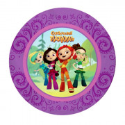 Тарелки бумажные "Сказочный Патруль" 6шт/наб. D-18см арт.1163198