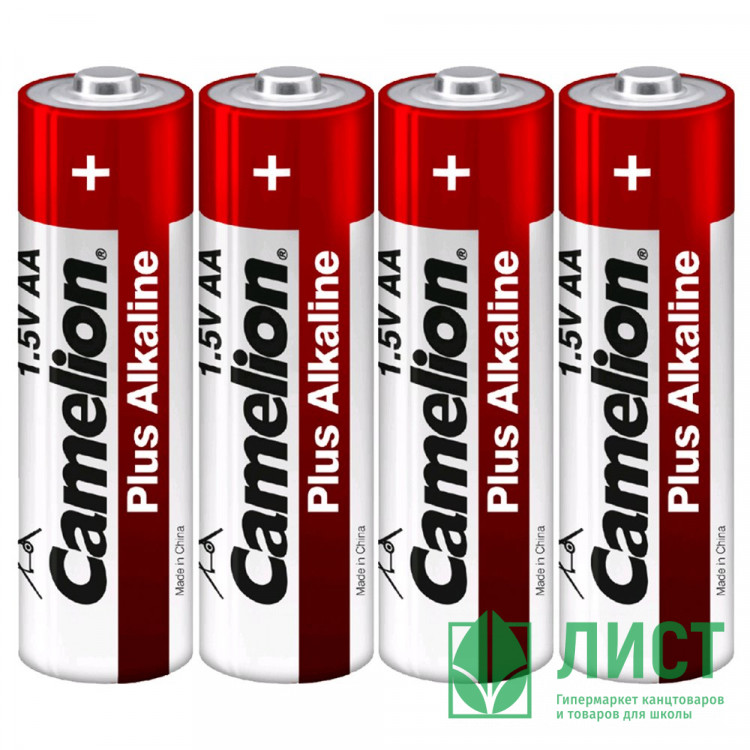 Батарейки Camelion LR06 (АА) алкалиновые BL4 (цена за упаковку) (Ст.60) без блистера