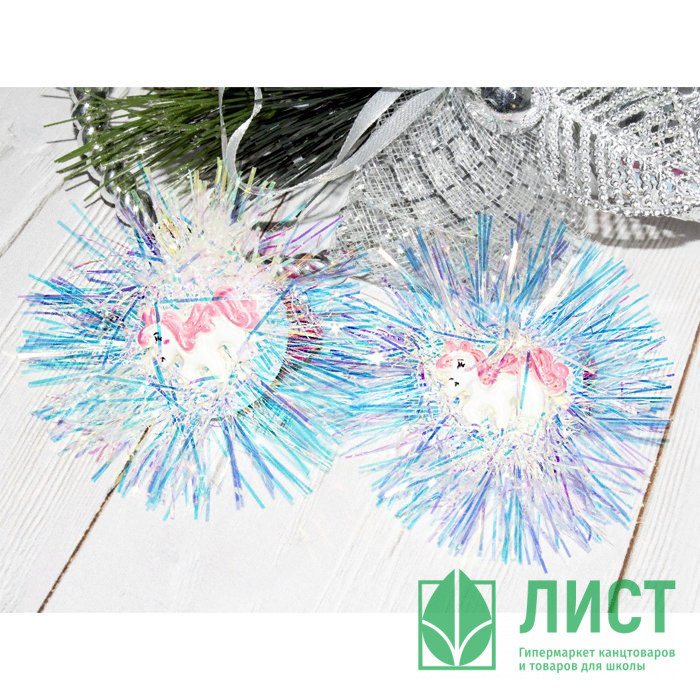 Резинка для волос 02шт Праздник арт.847