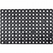 Коврик резиновый (400х600 мм) грязезащ. со сквозн.отверстиями толщ.16мм