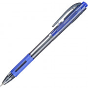 Ручка шариковая автомат (Unimax) Fab GP прозрачный корпус  резиновый упор, синий, 0,7мм, игла, масло арт.722474 (Ст.)