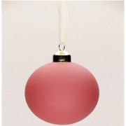 Шар пластик 06см матовый цв.св.пурпурно-красный 103 арт.РШ5303