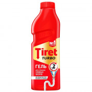 Чистящее средство  для труб Тирет (Xtormer) Turbo 1000мл гель
