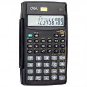 Калькулятор настольный 10 разрядный Deli 125*77*16 (E1711) черный, встроенный аккумулятор