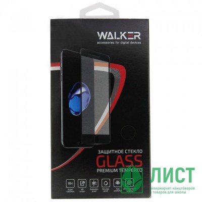 Защитное стекло iPhone 6 Plus &quot;5D&quot; Walker  на всю поверх., черное Защитное стекло iPhone 6 Plus "5D" Walker  на всю поверх., черное