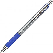 Ручка шариковая  автомат (Unimax) Top Tek RT не прозрачный корпус резиновый упор,  синий, 0,7мм, масло арт.722478 (Ст.)