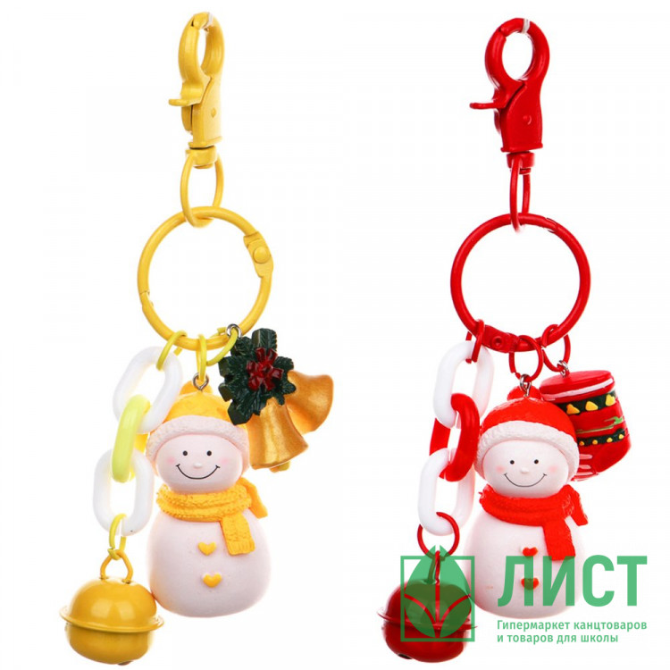 Брелок "Снеговик" 4,5см асс. арт.394-505