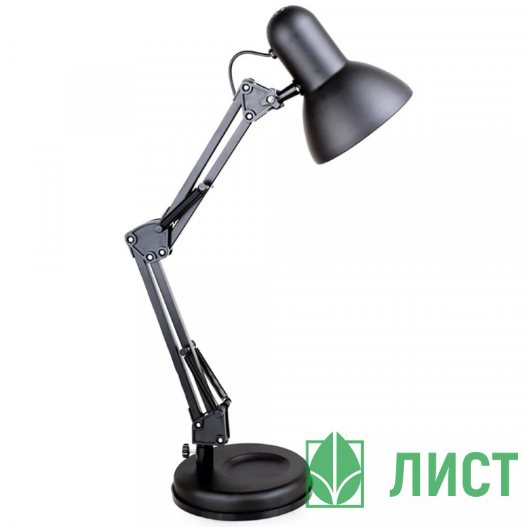Светильник настольный на подставке Camelion (230V/60W/ЛОН) черный арт.KD-313