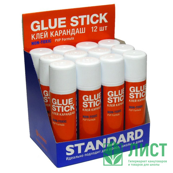 Клей-карандаш 35г Globus PVP основа арт.1013