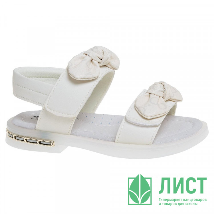 Сандалии для девочки (Сказка) в ассортименте верх-искусственная кожа подклад-натуральная кожа размерный ряд 26-31 арт.R038971451W/P